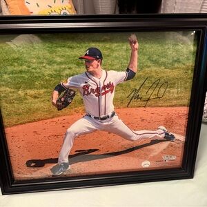 Max Fried Atlanta Braves Autographed Authentic 16" x 20" Horizontal Photograph